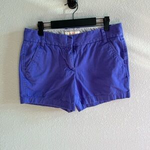 J. Crew Lilac Purple Chino Shorts